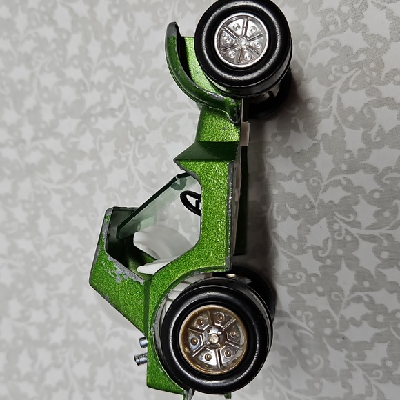 Vintage 1970s Tootsietoy Green Super Slickers Dune Buster Car - Picture 10 of 14